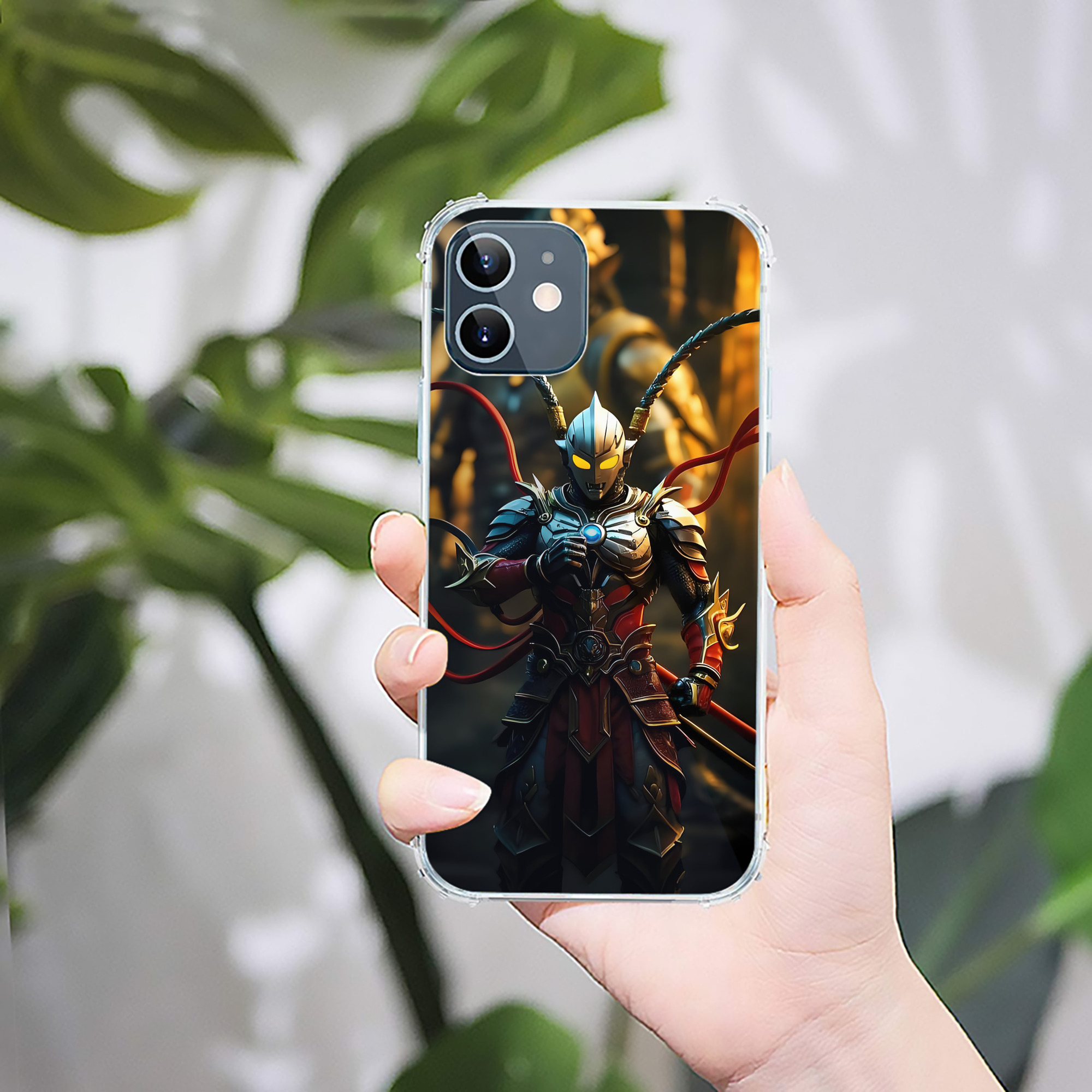 （画像用） ウルトラマン Ultraman 【iPhone 12シリーズ対応】透明スマホケース（クリアソフトケース）